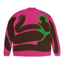 COMB AMBER FUSCHIA SWEATER