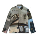 PIRAEUS TOWER BEIGE/GREY BLOUSE