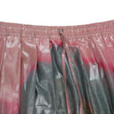 SPARKLE PRINTED LUREX SILVER SKIRT