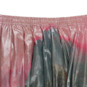 SPARKLE PRINTED LUREX SILVER SKIRT