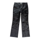 HIGH GLOSS BEAMS BLACK PANTS