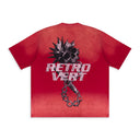 SKULL WEAPON RED T-SHIRT