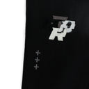 EXCLUSIVE PATCH FLARE BLACK SWEATPANTS