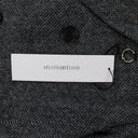 HERRINGBONE DOUBLE-BREASTED GRAY BLAZER