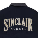 NAVY COLLARED CANVAS WORK JACKET