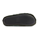 LONG HAIR CALFSKIN FUSSBETT SABOT BLUE SODALITE SLIPPERS