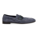 L'ASOLA PENNY BLUE LOAFERS