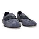 L'ASOLA PENNY BLUE LOAFERS