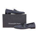 L'ASOLA PENNY BLUE LOAFERS