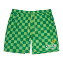 GREEN SOCCER SHORTS