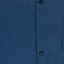 BLUE METROSPECTIVE BUTTON-DOWN OVER SHIRT