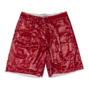 RED SEQUIN SHORTS