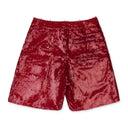 RED SEQUIN SHORTS