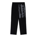 BLACK CHINO TROUSERS