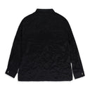 BLACK CHALE LONG SLEEVED SILK POLO