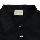 BLACK CHALE LONG SLEEVED SILK POLO