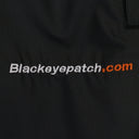 BLACK NYLON TRACK PANTS