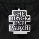 BLACK NYLON TRACK PANTS