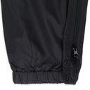 BLACK NYLON TRACK PANTS