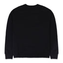BLACK LAYERED COLLEGIATE DECORTIQUE V-NECK SWEATER