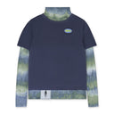 BLUE LAYERED T-SHIRT
