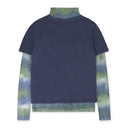 BLUE LAYERED T-SHIRT
