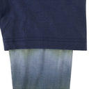 BLUE LAYERED T-SHIRT