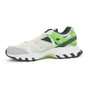 WHITE/GREEN EXCLUSIVE REEBOK SHADOW TRAINERS SNEAKERS