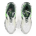 WHITE/GREEN EXCLUSIVE REEBOK SHADOW TRAINERS SNEAKERS