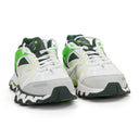 WHITE/GREEN EXCLUSIVE REEBOK SHADOW TRAINERS SNEAKERS