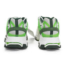 WHITE/GREEN EXCLUSIVE REEBOK SHADOW TRAINERS SNEAKERS
