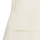 WHITE BACK VENTED TROUSER