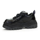 BLACK ANGEL LEATHER SNEAKERS