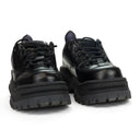 BLACK ANGEL LEATHER SNEAKERS
