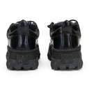 BLACK ANGEL LEATHER SNEAKERS