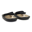BLACK/WHITE BASIC COLOR NO. 5 SLIPPERS