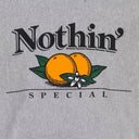 GREY ORANGES PULLOVER HOODIE