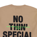 BEIGE FW19 LOGO LS T-SHIRT