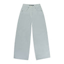 LIGHT GREY LE JEAN DE NIMES STRAIGHT-FIT JEANS