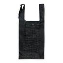 BLACK CROC TOTE SHOPPER BAG