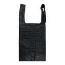 BLACK CROC TOTE SHOPPER BAG