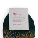 YELLOW/GREEN BRUSHED CREW SOCKS