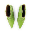 GREEN BELT ANKLE BOOTS