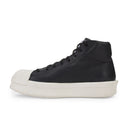 BLACK LEATHER MASTADON HIGH TOP SNEAKER