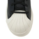BLACK LEATHER MASTADON HIGH TOP SNEAKER