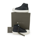 BLACK LEATHER MASTADON HIGH TOP SNEAKER