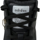 BLACK LEATHER MASTADON HIGH TOP SNEAKER