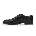 BLACK ROCKSTUD OXFORDS