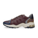 BURGUNDY/MULTICOLOR X-RAY SNEAKERS