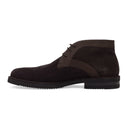BROWN VELOUR CALF GENUINE LEATHER OXFORDS